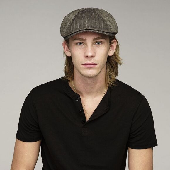 Bailey’s 1922 Lief Hat linen-cotton Black L Nwt‎ - Picture 3 of 10